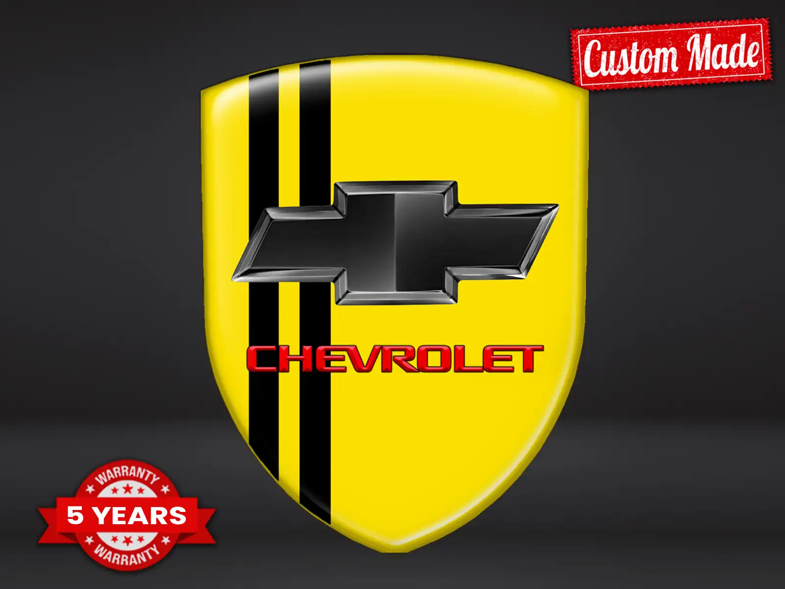 Chevrolet Windschutzaufkleber Stil Edition Hochwertig